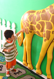 Children playing in daycare