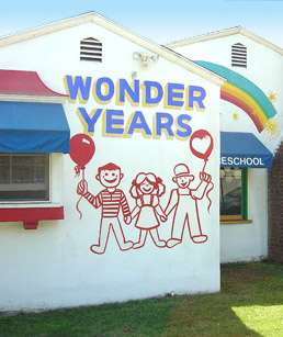 Children playing in daycare